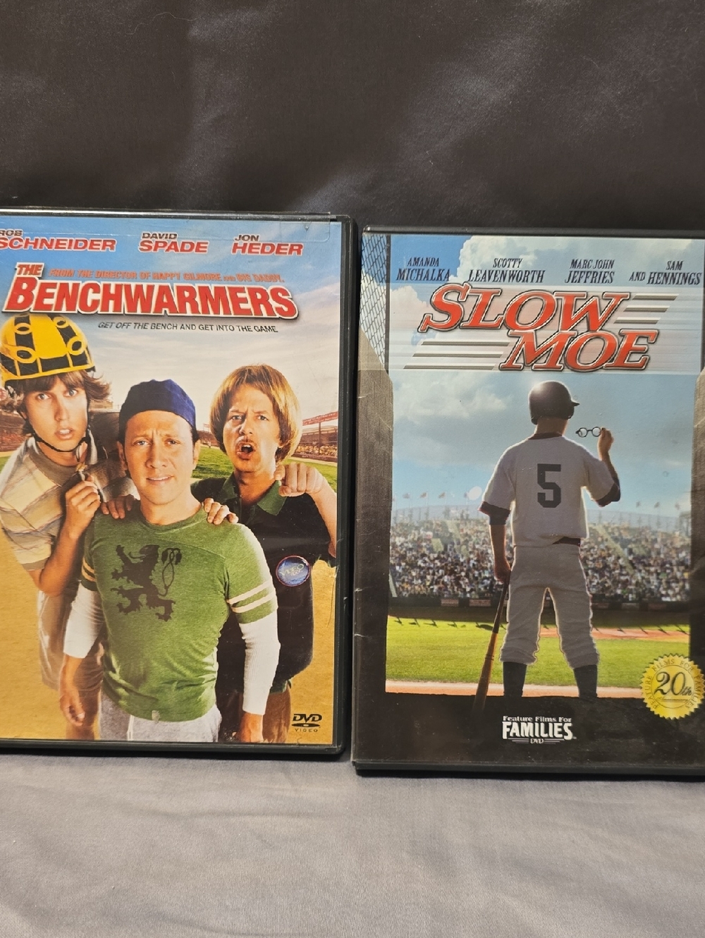 The Benchwarmers & Slow Moe DVD Set - Green, White,‎ Black